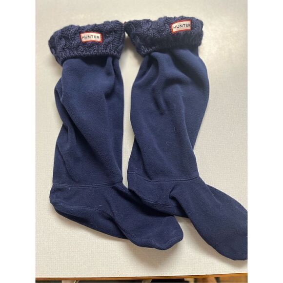 Hunter boot socks navy sz M/L - Picture 1 of 2